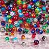 1500Pcs 24 Style Spray Painted Crackle Glass Beads CCG-SZ0001-12-3