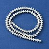 Electroplated Synthetic Non-Magnetic Hematite Beads Strands G-H020-G01-04-2