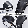 Imitation Leather Boot Cover AJEW-WH20003-14B-6
