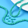 Handmade Polymer Clay Beads Strands X-CLAY-N008-061-03-7