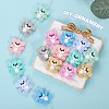 16Pcs 8 Colors Cartoon Bear Silicone Beads JX699A-4