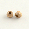 Round Natural Wood Beads WOOD-Q017-6mm-08-LF-1