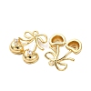 Brass Micro Pave Cubic Zirconia Pendants KK-F895-18B-G-2