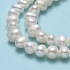 Natural Cultured Freshwater Pearl Beads Strands PEAR-F018-05-4