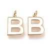 Brass Enamel Pendants KK-R139-04B-1