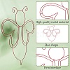 2Pcs Iron Plant Supports DIY-SP0006-98C-5
