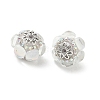 Acrylic Rhinestone Rondelle Beads CLAY-NH0003-02AS-07-2