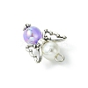 Imitation Pearl Acrylic Pendants PALLOY-JF02624-03-5