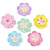 Opaque Resin Enamel Cabochons CRES-D308-01-2