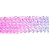 Transparent Gradient Color Glass Beads Strands LS-GLAA-G101-2mm-10-3