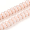 Opaque Spray Painted Glass Beads X-GLAA-ZX008-8mm-18H-1