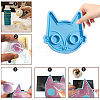 Fox Shape Food Grade DIY Silicone Pendant Molds SIL-CJC0001-01-5