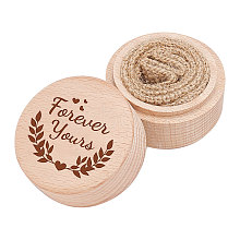 Wood Ring Box OBOX-WH0009-006