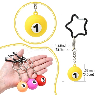 PVC Keychain HJEW-YW00041-01-1