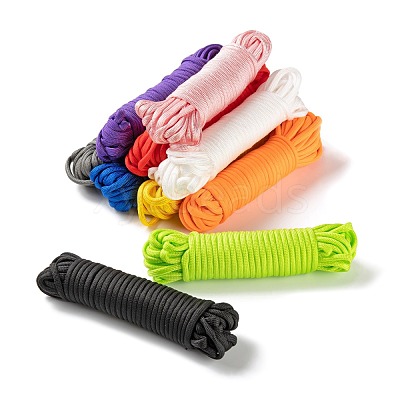 100M 10 Colors 7 Inner Cores Polyester & Spandex Cord Ropes RCP-LS0001-01C-1