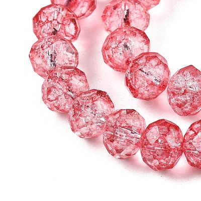 Transparent Glass Beads Strands X-GLAA-T023-8mm-A13-1