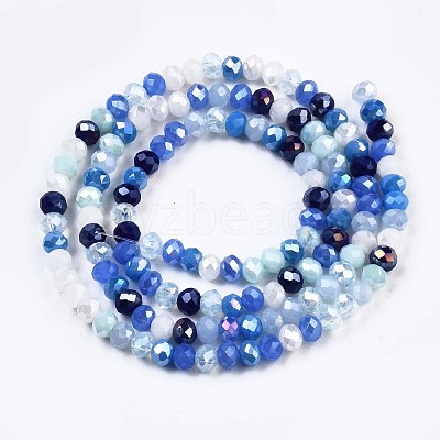Glass Beads Strands GLAA-T006-16C-1