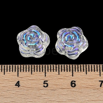 Transparent Glass Beads DGLA-E004-04B-1