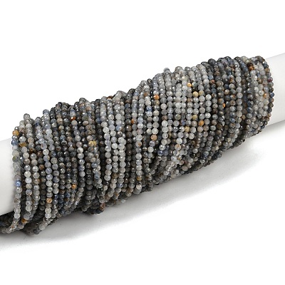 Natural Kyanite Beads Strands G-RM2025-A34-3mm-1