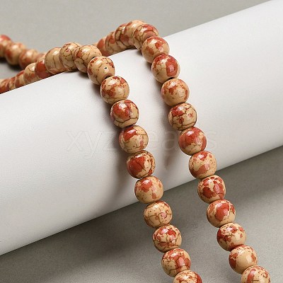 Synthetic Turquoise Beads Strands TURQ-F019-03A-1