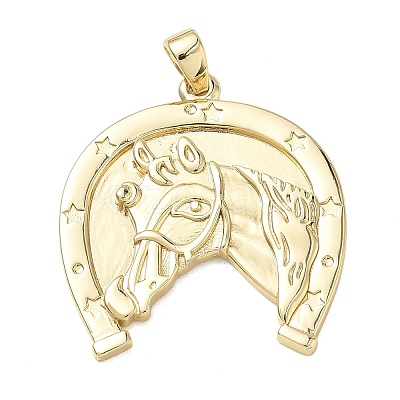 Brass Pendants KK-D289-27B-G-1