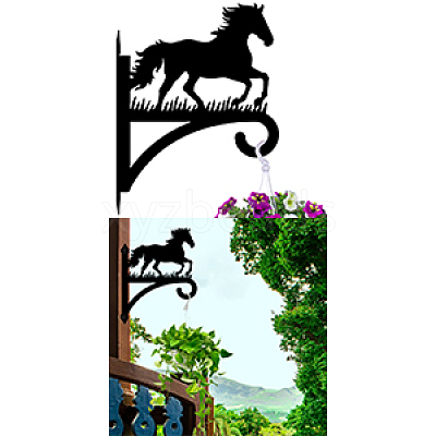 Iron Hanging Plant Hanger Bracket HJEW-WH0095-032-1