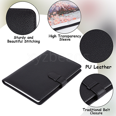 PU Leather Cover Interstitial Album Book AJEW-WH20054-285C-1