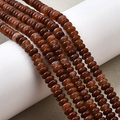 Natural Purple Aventurine Beads Strands G-S366-132-1