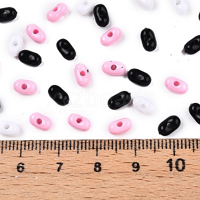 Opaque Acrylic Beads MACR-T048-02M-04-1