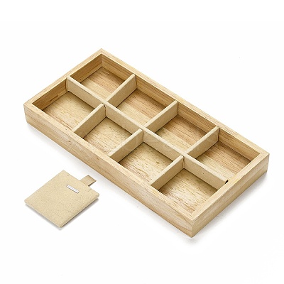 Wood Covered with Microfiber Pendant Display Stands NDIS-F003-02A-1