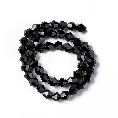 Imitation Austrian Crystal 5301 Bicone Beads LS-GLAA-S026-6mm-10-1