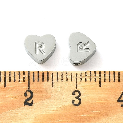 Tarnish Resistant 316L Surgical Stainless Steel Beads STAS-R230-01R-P-1-1