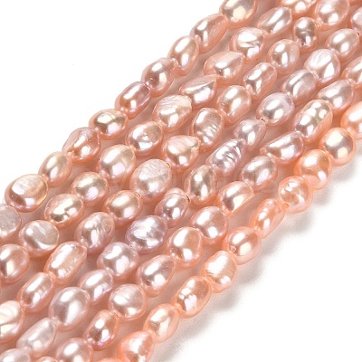 Natural Cultured Freshwater Pearl Beads Strands PEAR-E016-087-1