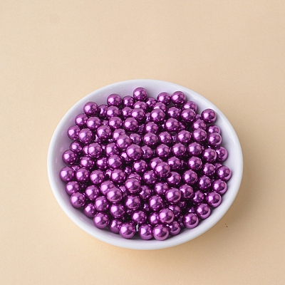 ABS Plastic Imitation Pearl Beads KY-WH0046-169D-02-1