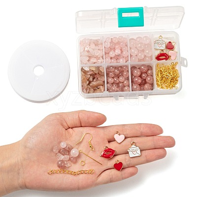 DIY Jewelry Set Making Kits for Valentine's Day DIY-LS0001-84-1