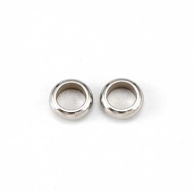 304 Stainless Steel Crimp Beads STAS-WH0029-06D-01-1