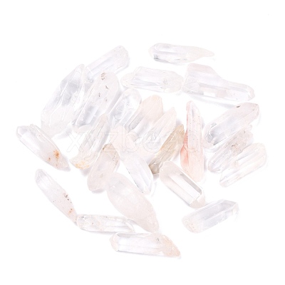 Rough Raw Natural Quartz Crystal Beads G-M376-04-1