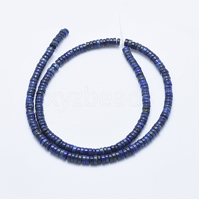 Natural Lapis Lazuli Beads Strands G-E444-23-4mm-1