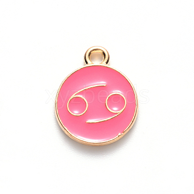 Alloy Enamel Pendants LS-X-ENAM-S124-01B-03D-1