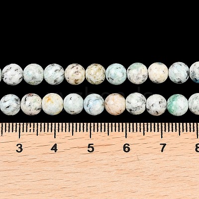 Natural K2 Stone Beads Strands G-K405-B02-6mm-1