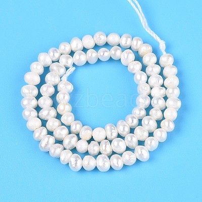 Natural Cultured Freshwater Pearl Beads Strands PEAR-T006-16A-1