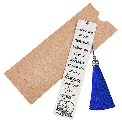 DIY Rectangle Bookmark Making Kits DIY-CP0006-84E-1