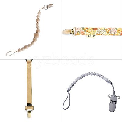 Wholesale Metal Iron Baby Pacifier Clips 