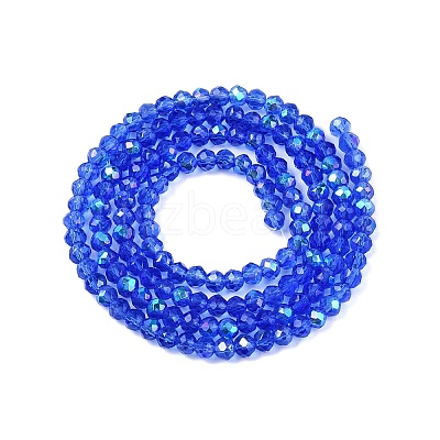 Electroplate Glass Beads Strands EGLA-A044-T2mm-L31-1