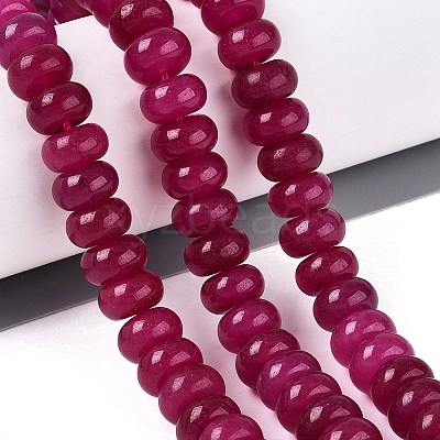 Natural White Jade Beads Strands G-Q613-01F-29-1