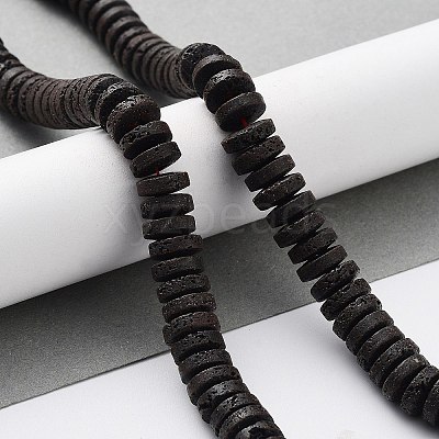 Natural Lava Rock Beads Strands G-H303-C11-1