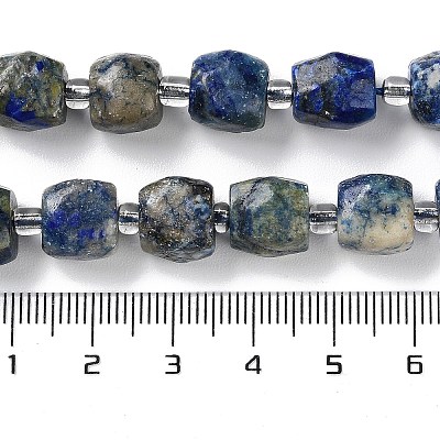 Natural Lapis Lazuli Beads Strands G-B065-A03-1