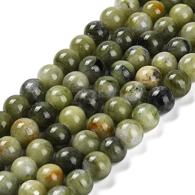 Natural TaiWan Jade Beads Strands G-B128-A07-03-1