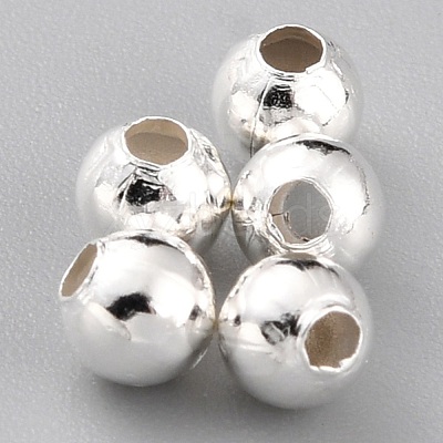 Brass Spacer Beads KK-O133-010B-S-1