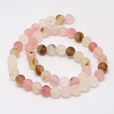 Tigerskin Glass Beads Strands G-D693-10mm-1